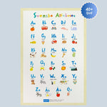 Interaktiv poster om svenska alfabetet