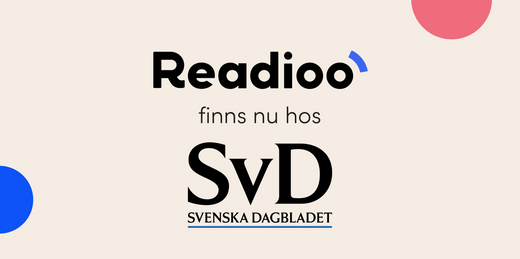 Readioo finns nu i Svenska Dagbladets butik