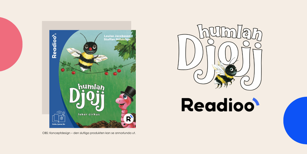 Barnböckerna om Humlan Djojj får nytt liv i interaktivt format