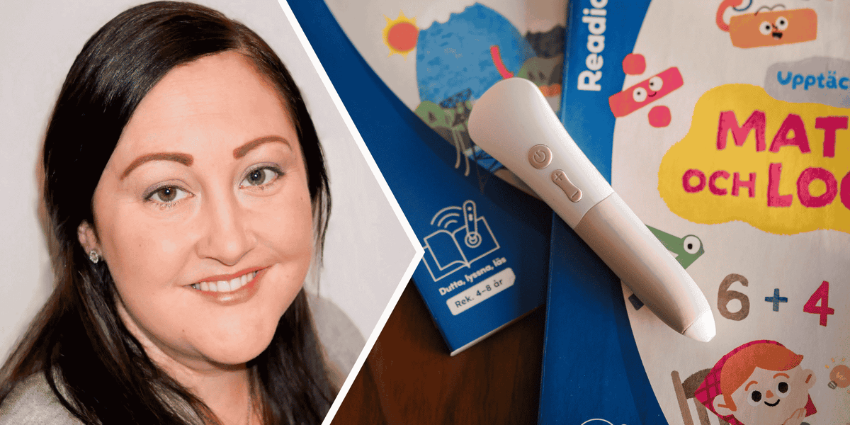 Läraren Emma: "Readioo gör läsningen mer tillgänglig för alla barn"