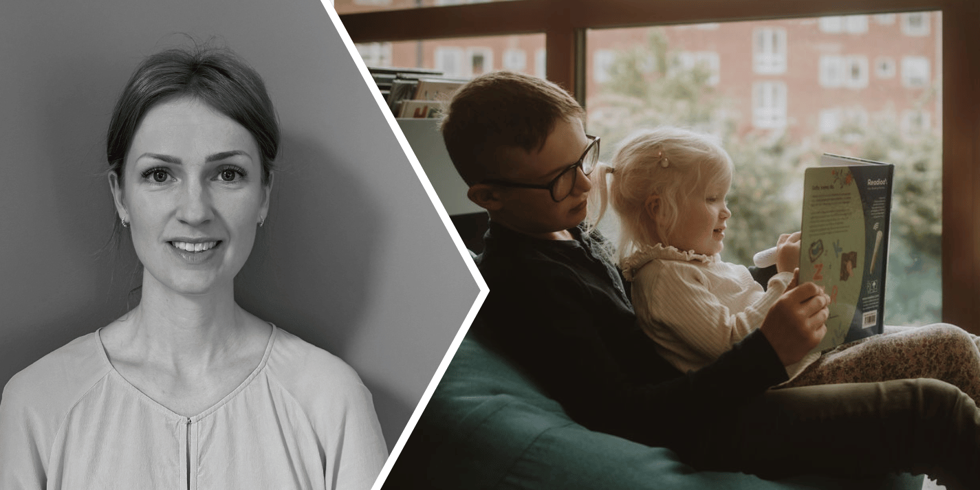 Erica Domeij är logoped och ser Readioo som ett bra språkutvecklande verktyg