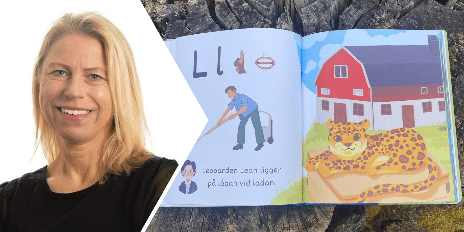 Karin Gifvas: Bokstavslek som leder till läsning