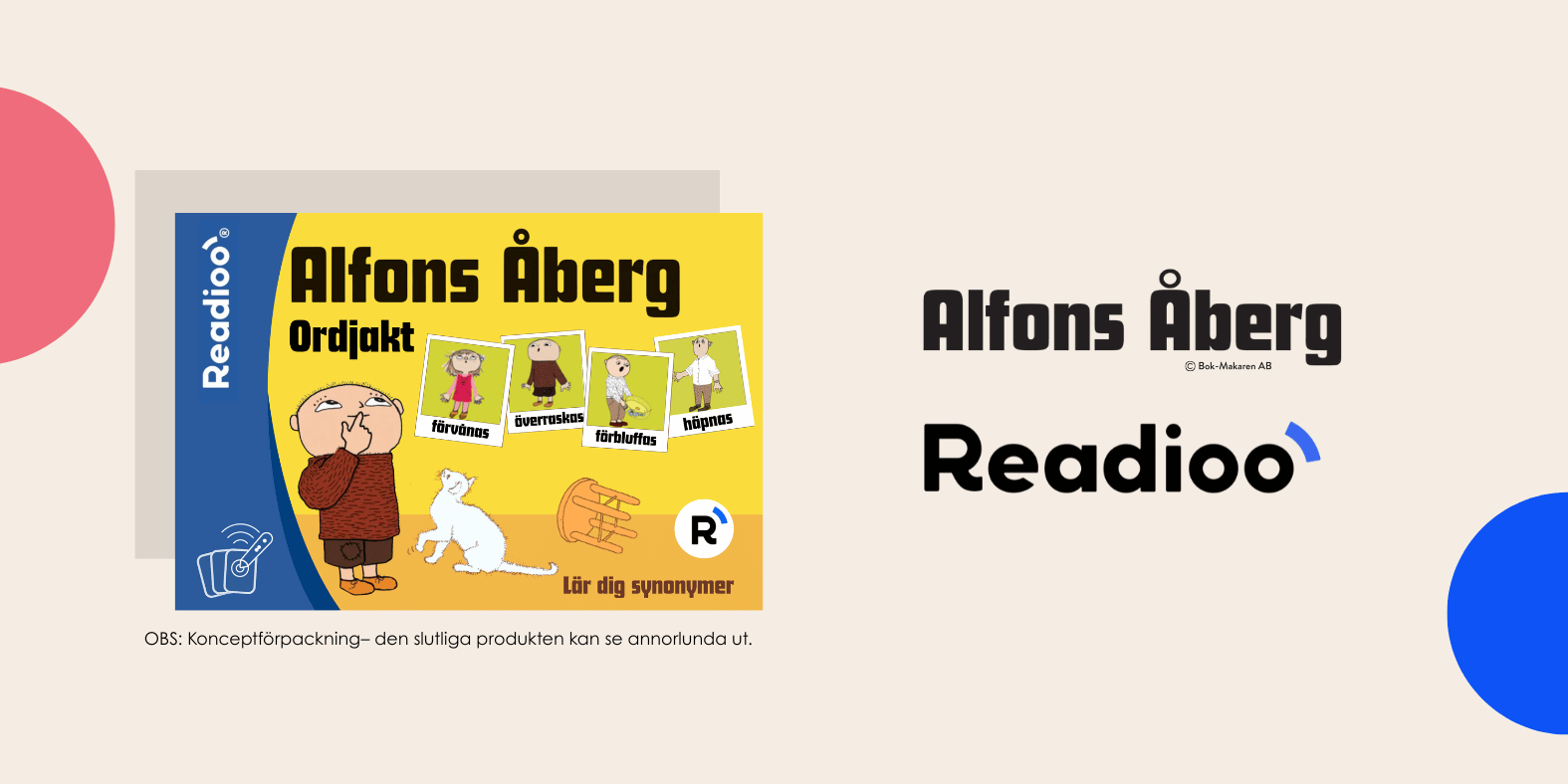 Pedagogiska Alfons Åberg-produkter lanseras genom nytt samarbete