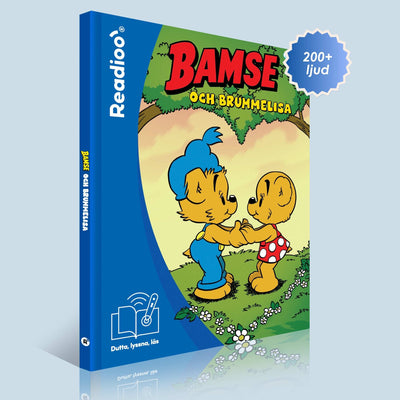 Interaktiv bok om när Bamse och Brummelisa träffades