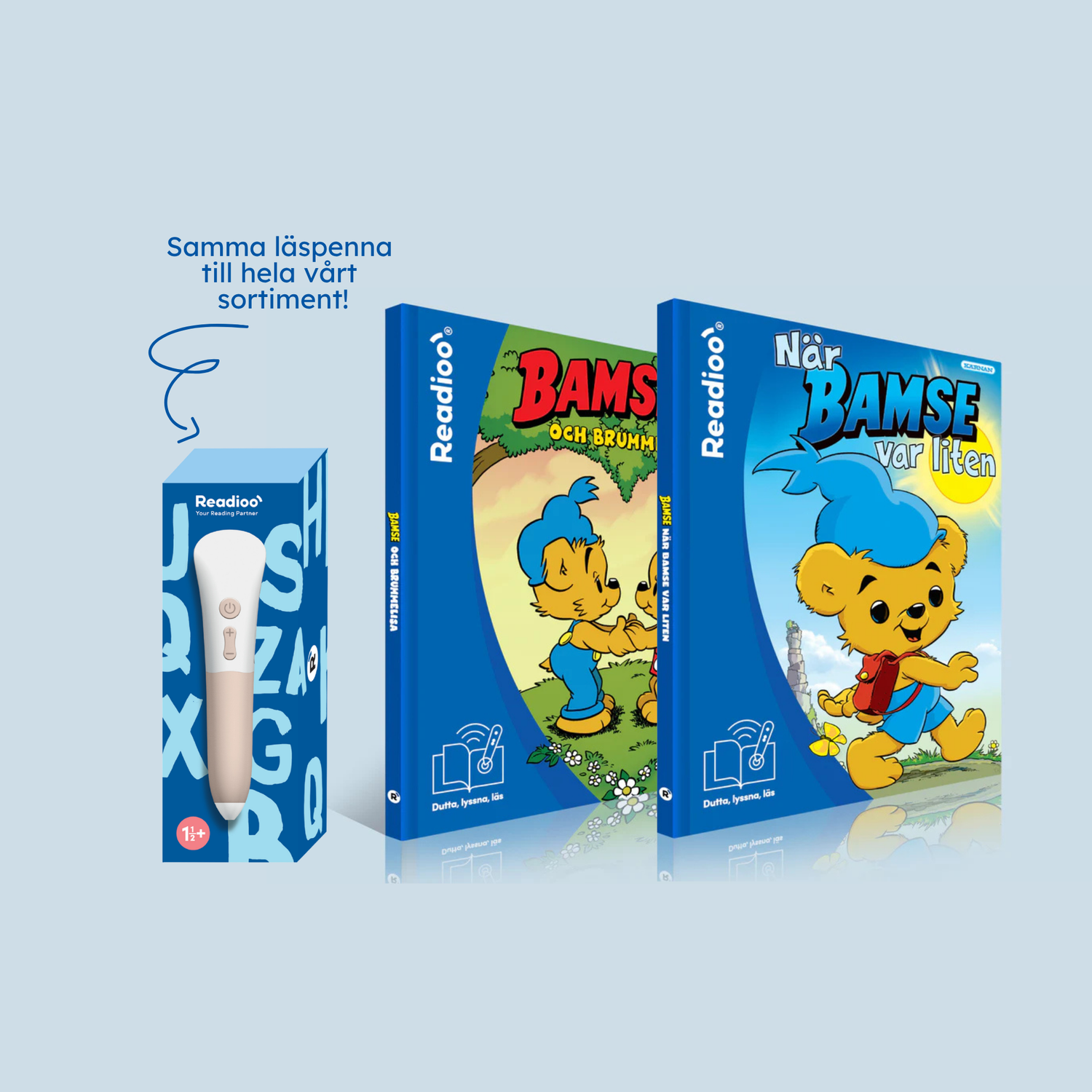 [SV] Läspenna + böcker: Bamse
