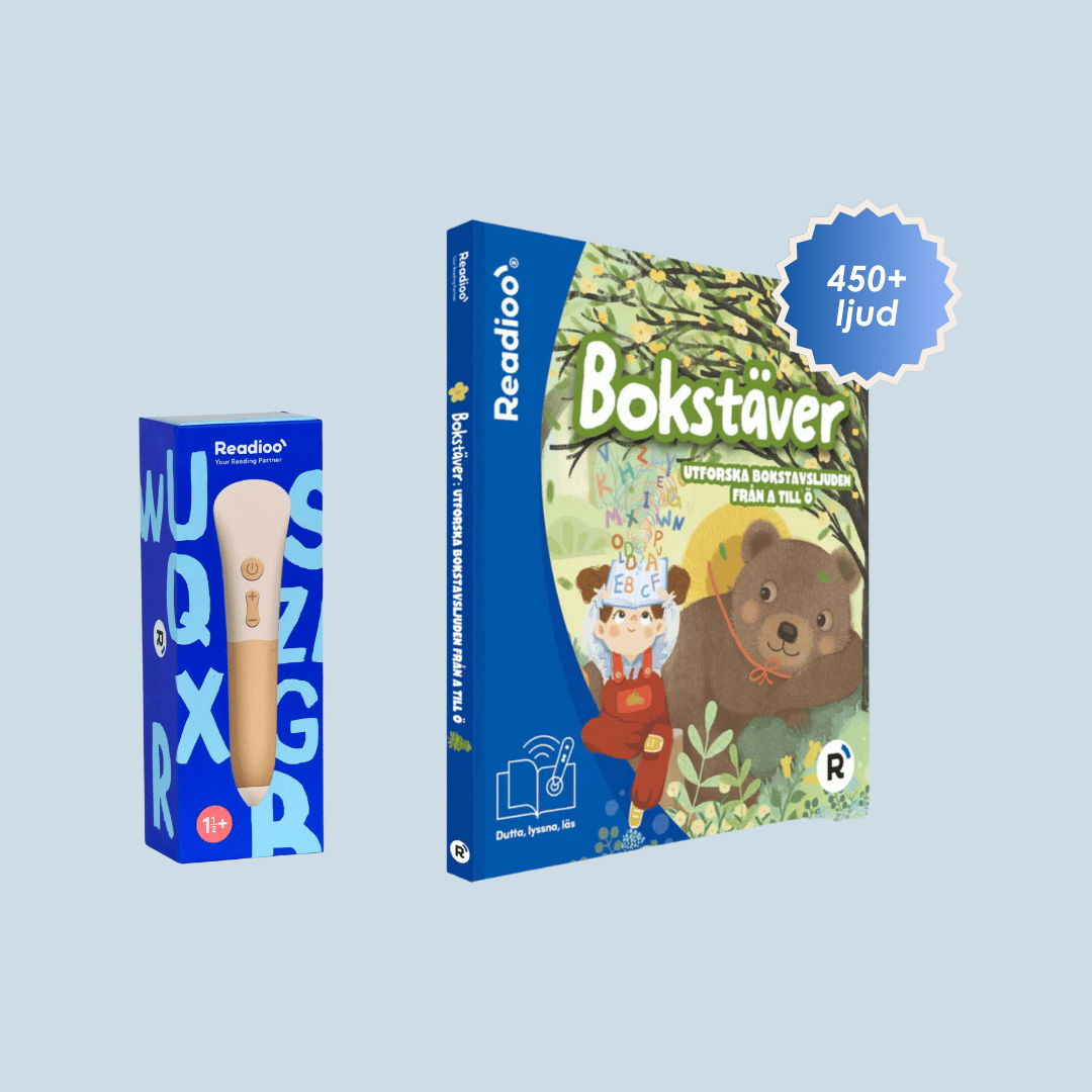 Startpaket: Bokstäver