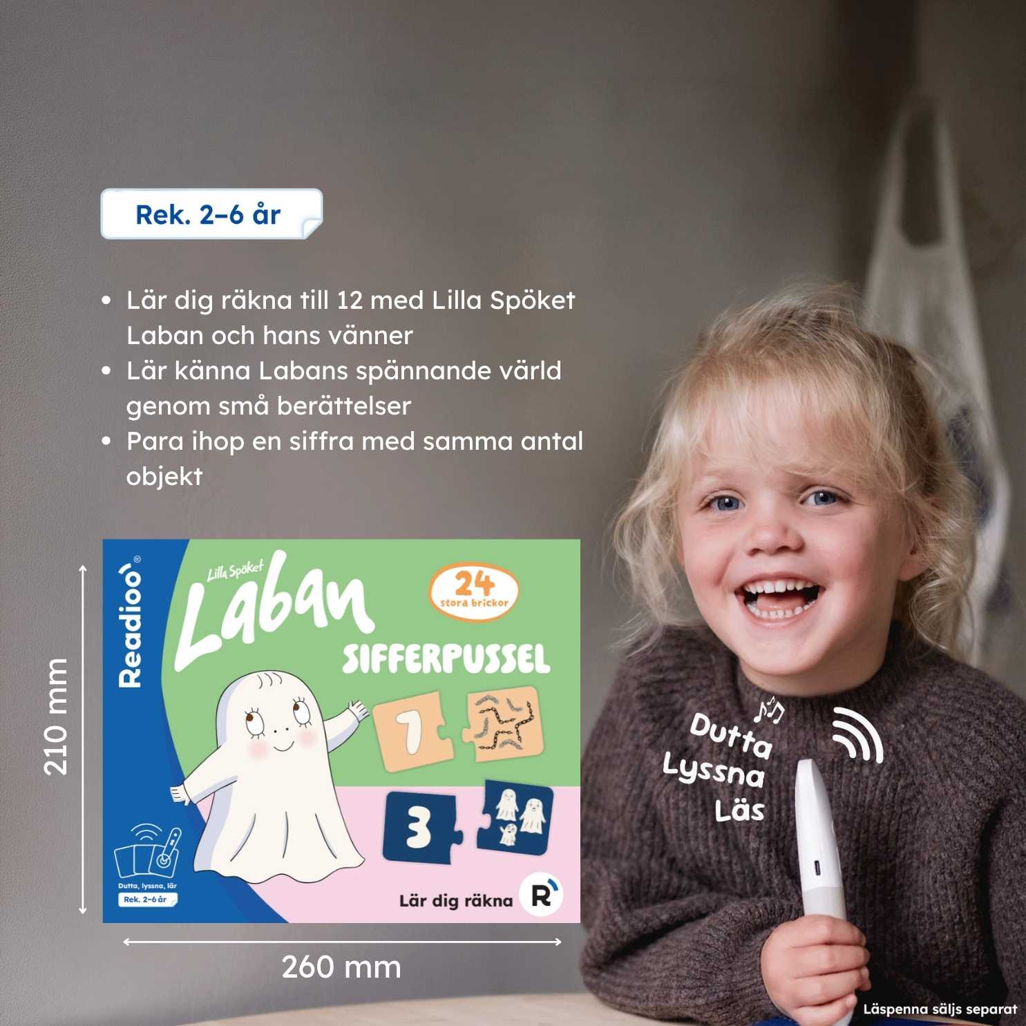 [SV] Lilla Spöket Laban: Sifferpussel