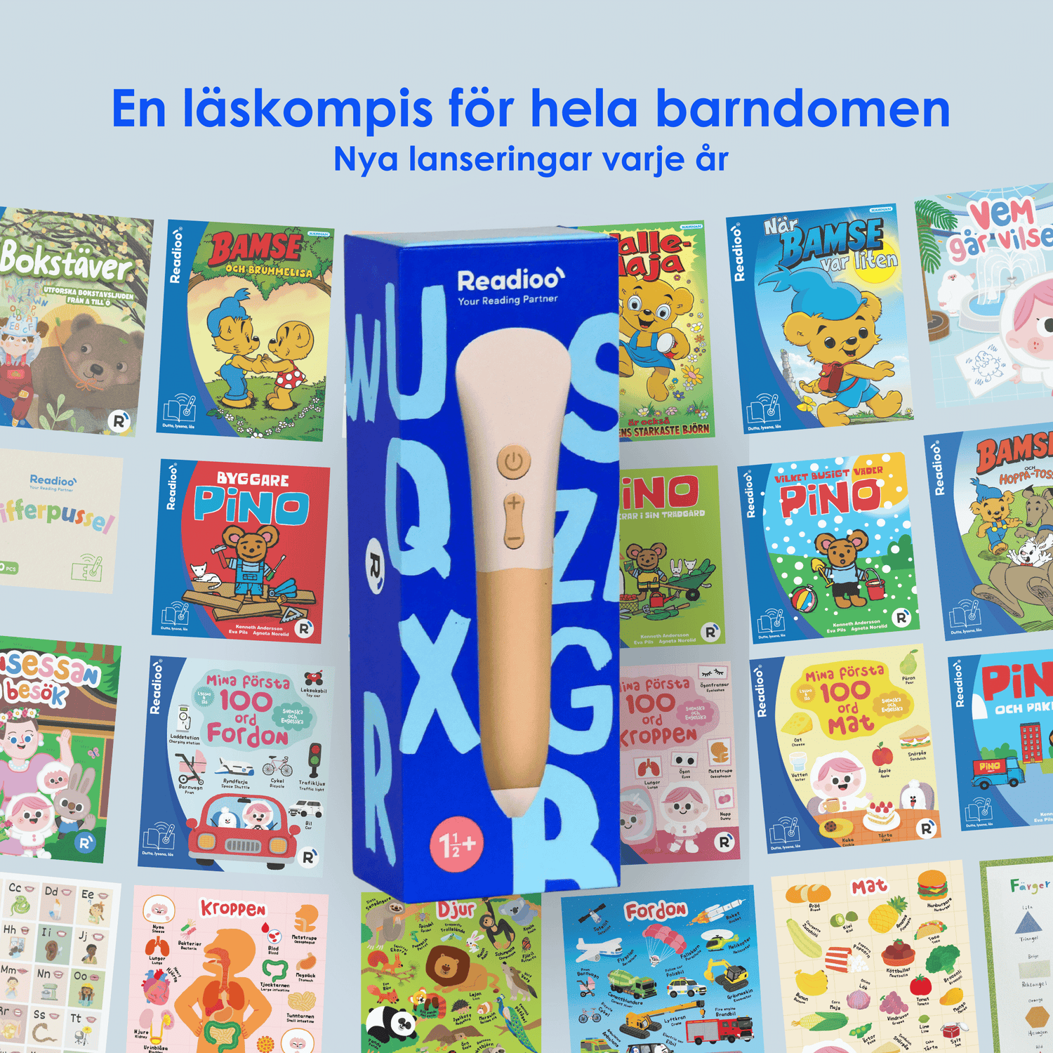 Läspenna: Readioo 1.0 (Språk- /ljud- /magiskpenna)