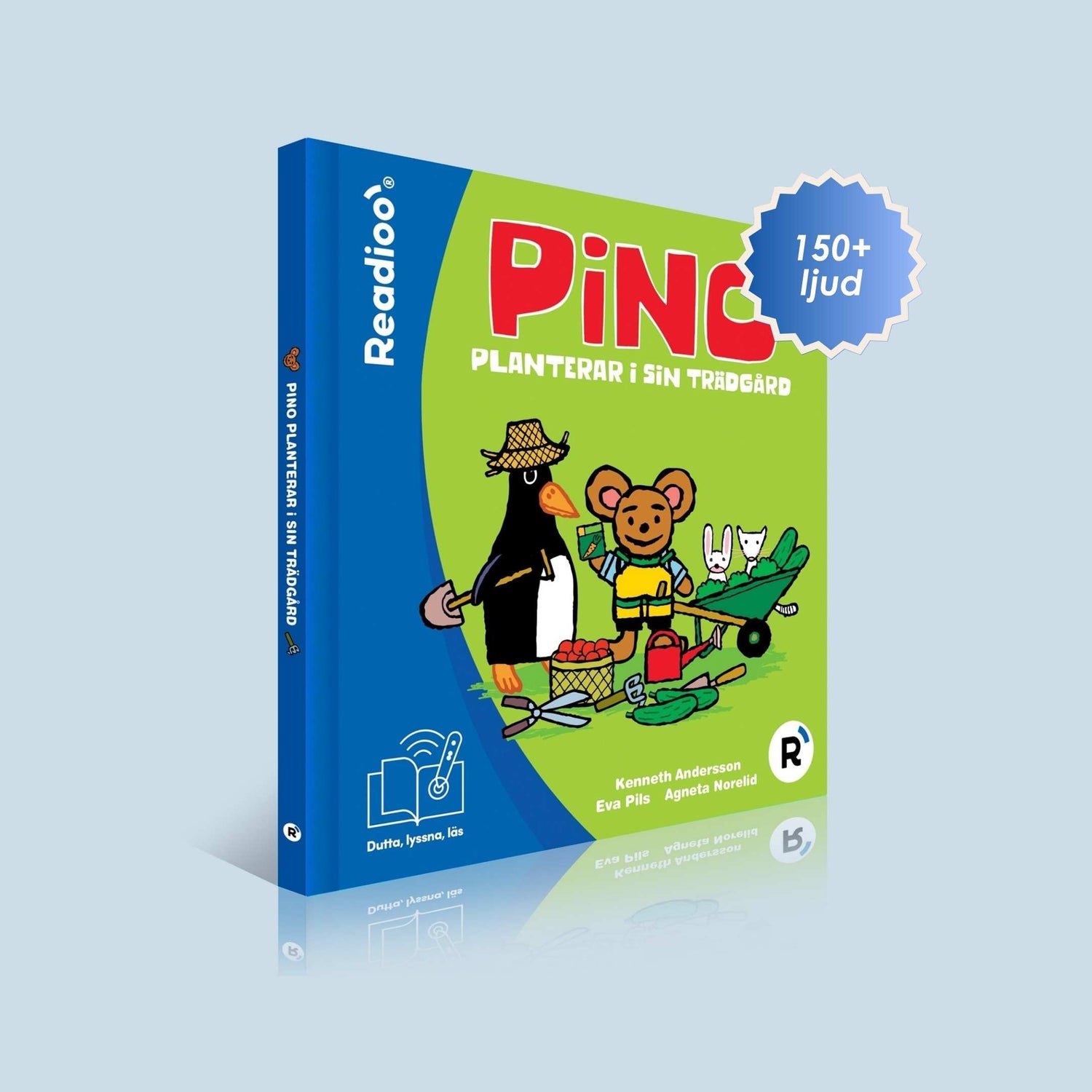 Bok: Pino planterar i sin trädgård