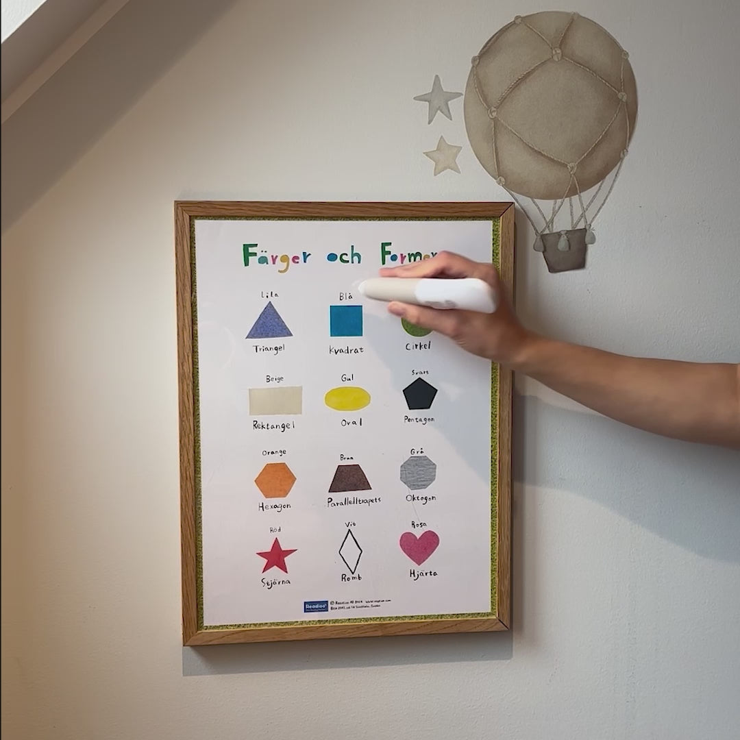 Poster: Färger och former
