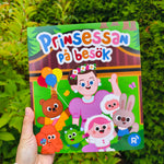 Omslaget till barnboken Prinsessan på besök