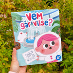 Omslaget till den interaktiva barnboken Vem går vilse
